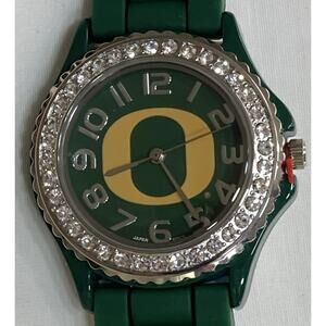 Oregon Ducks Ladies Crystals Watch, Gift for Her Mom , NCAA